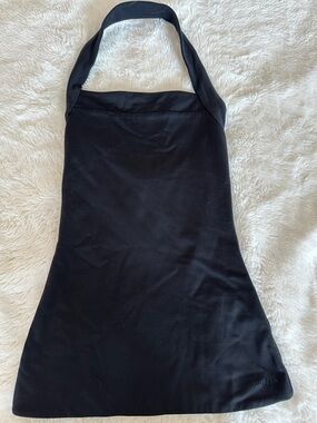 Aritzia Black Halter Tank Top